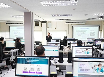 Digital Learning Platform  Wednesday,
October 30, 2024 Lecturers of the Doctor
of Philosophy Program and the Master of
Arts Program in Development Management
Participated in the Digital Learning
Platform